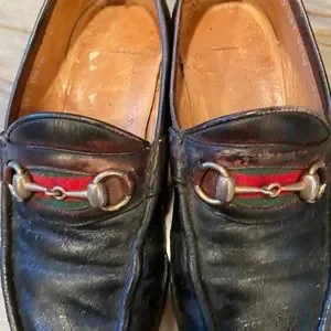 Authentic Gucci Vintage Horsebit Loafers. Size 7.5 s-l400.jpg main image 4